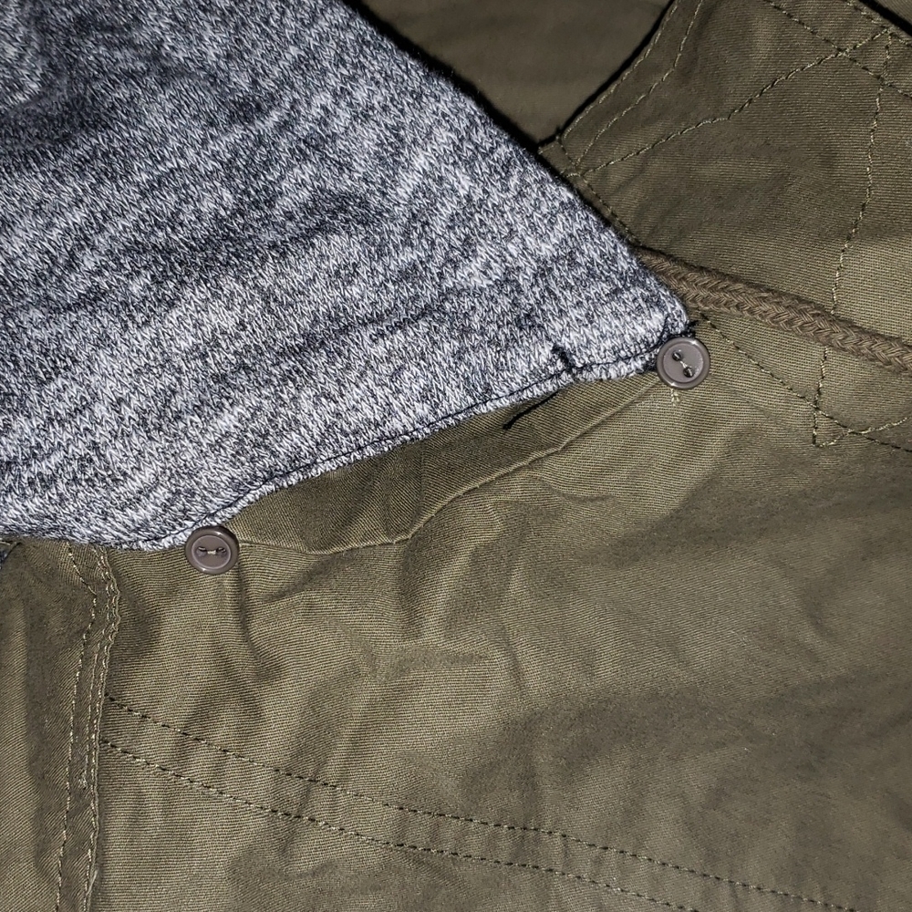 Army green utility jacket - Picture 5 of 7
